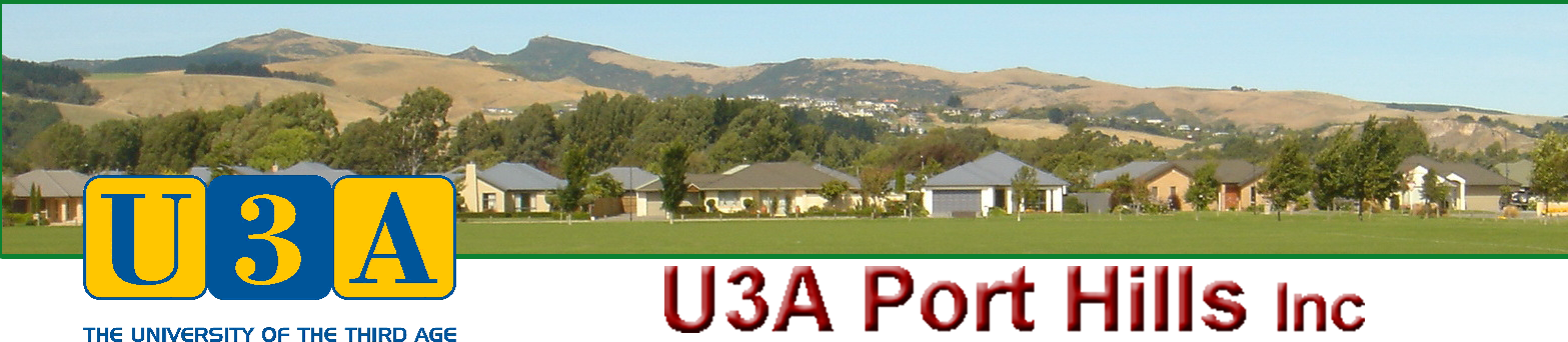 U3A Port Hills